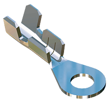 Ring terminal Hole ø2.6 Ø4.9x13.5