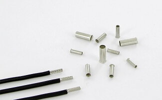 Non insulated wire end sleeves