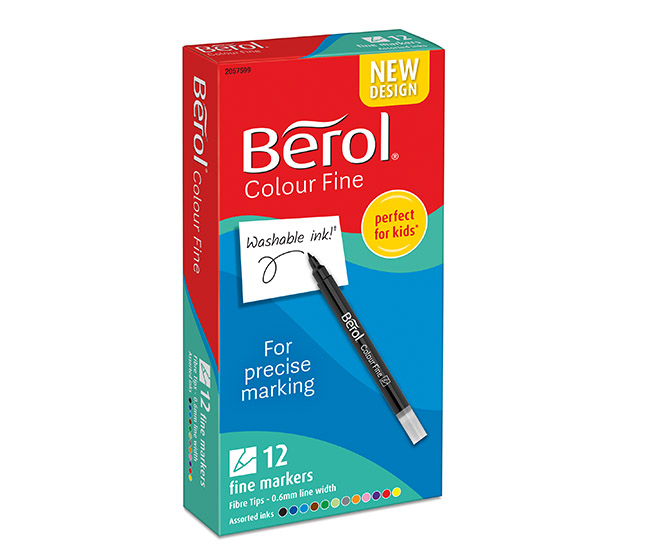 BEROL COLOURFINE HUOPAKYNÄ VÄRILAJ /12
