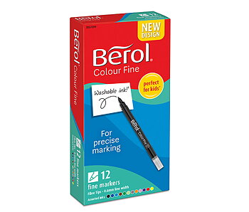 BEROL COLOURFINE HUOPAKYNÄ VÄRILAJ /12