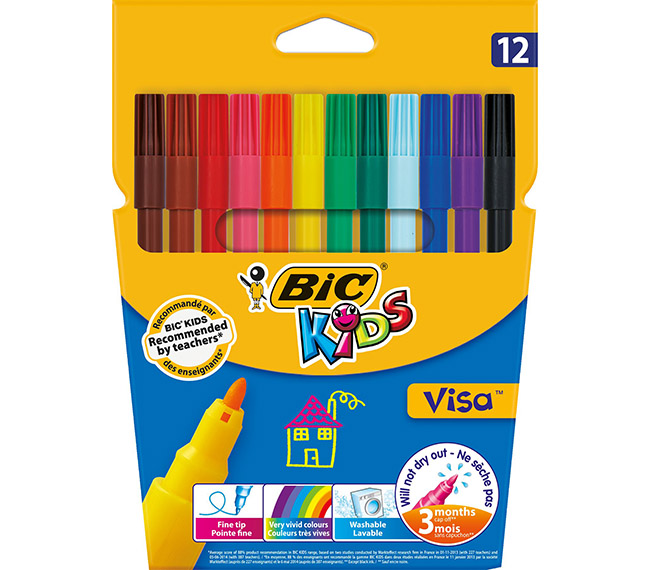 BIC KIDS VISA HUOPAKYNÄLAJITELMA /12