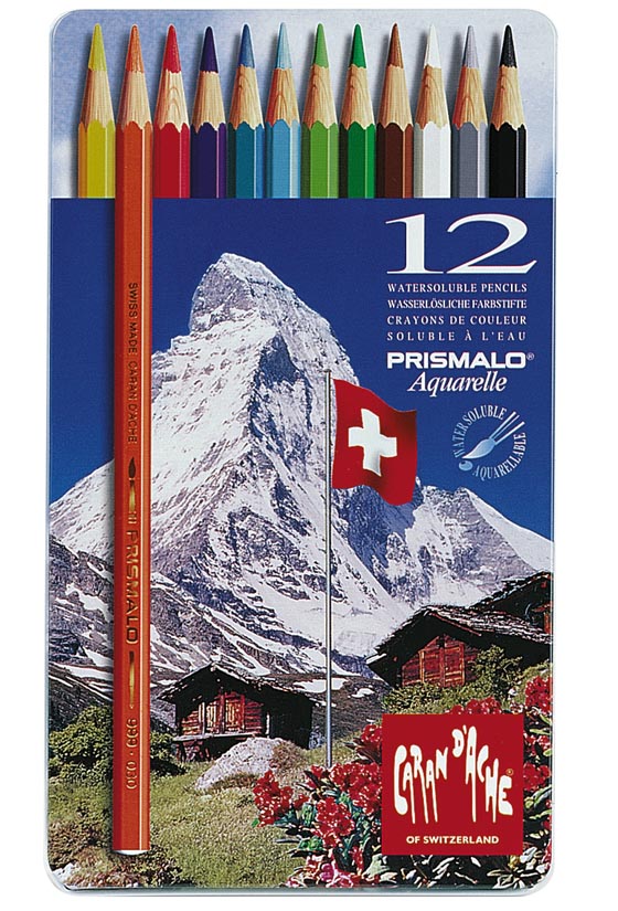 CARAN D'ACHE PRISMALO VESIVÄRIKYNÄ /12