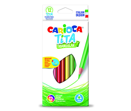 CARIOCA TITA TRIO VÄRIKYNÄLAJITELMA /12