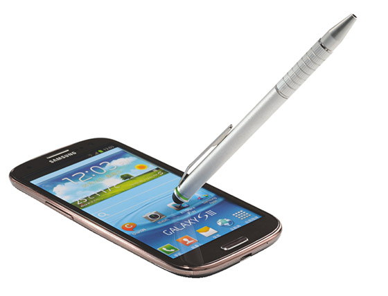 LEITZ TABLET PEN STYLUS 2 IN 1 SILVER - 2