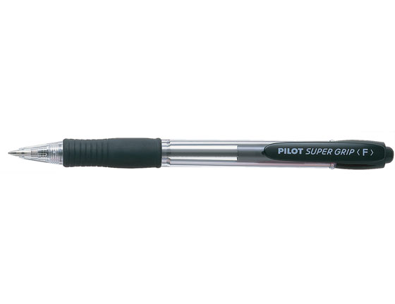 PILOT SUPER GRIP KUULAKYNÄ F MUSTA - 2