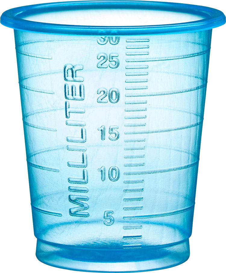 Lääkelasi sininen   30ml eco/80 - 2
