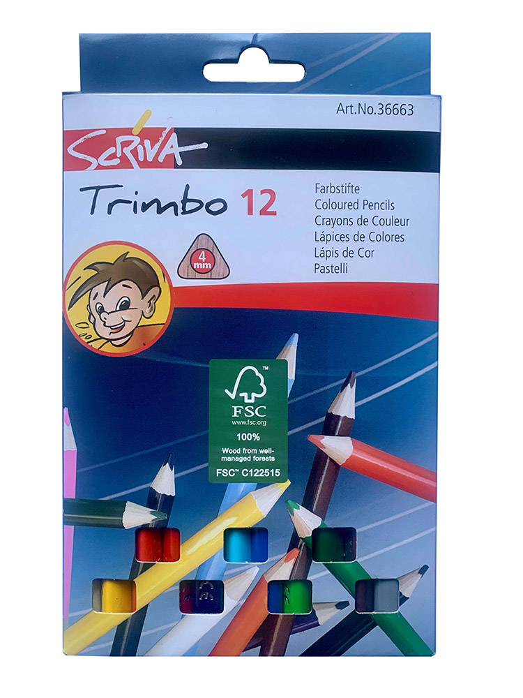 SCRIVA TRIMBO PUUVÄRIKYNÄLAJITELMA /12
