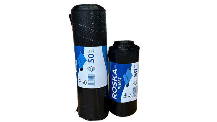 Roskapussi musta 30LLD-Heavy 0,022mm/50 - 2