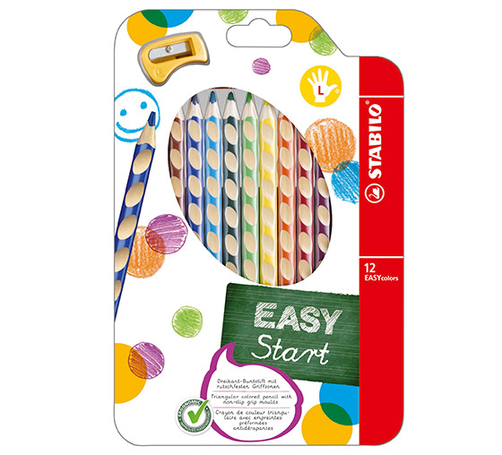 STABILO EASYCOLORS VAS.VÄRIKYNÄ 12 VÄRIÄ