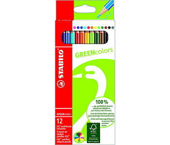 STABILO GREEN COLORS6019/12 VÄRIKYNÄ
