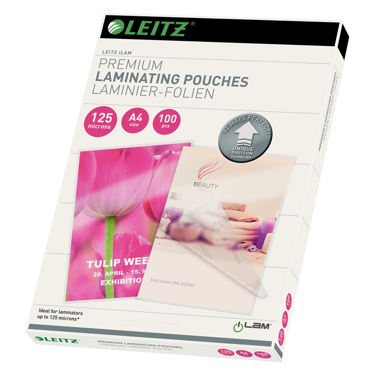 Laminointitasku Leitz A4 UDT 125mic/100 - 2