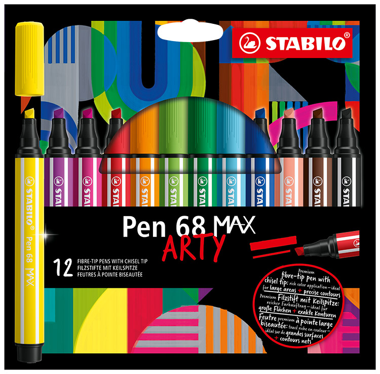 STABILO PEN 68 MAX ARTY 768/12-21 /12