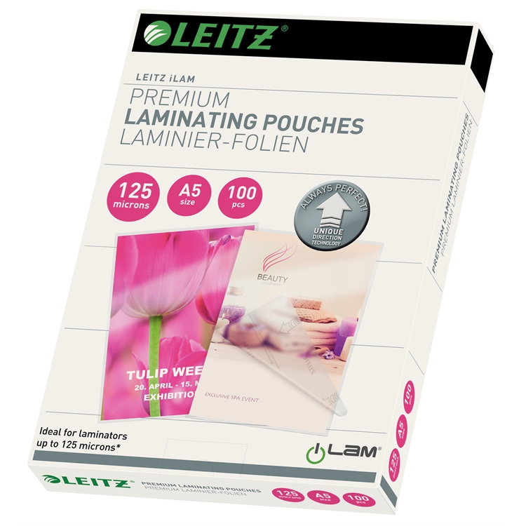 Laminointitasku Leitz A5 UDT 125mic/100 - 2