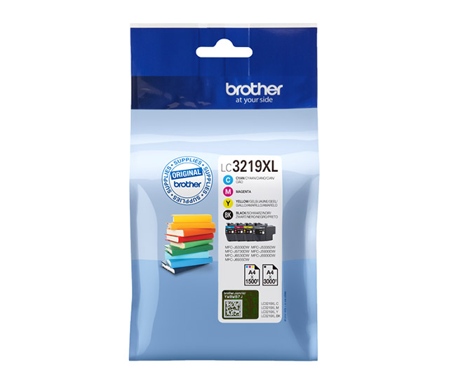 BROTHER LC3219XLVALDR NELIVÄRIPAKETTI