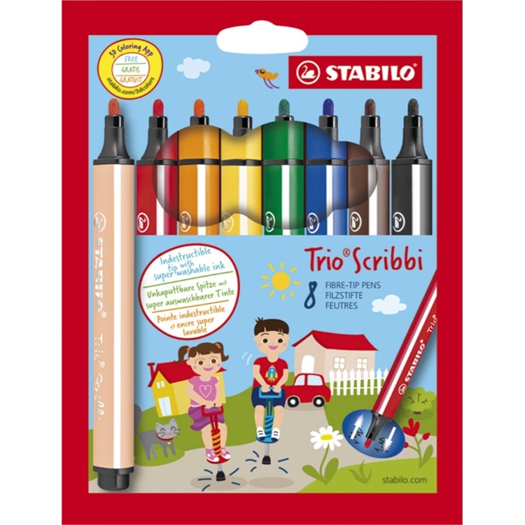 STABILO TRIO SCRIBBI 368/8-01