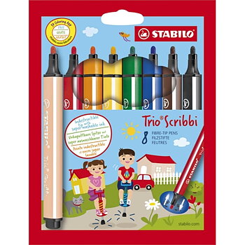 STABILO TRIO SCRIBBI 368/8-01