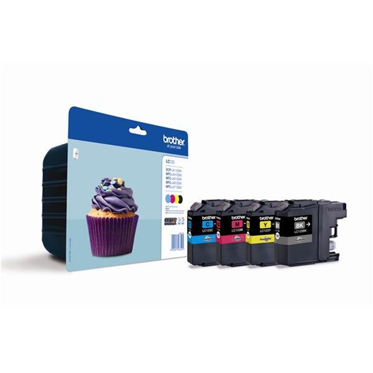 Inkjet Brother LC123 MULTIPACK - 2