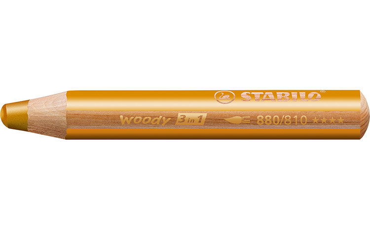 STABILO WOODY 880/810 KULTA VÄRIKYNÄ