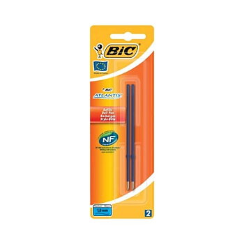 BIC ATLANTIS REFILL SININEN BLISTER /2