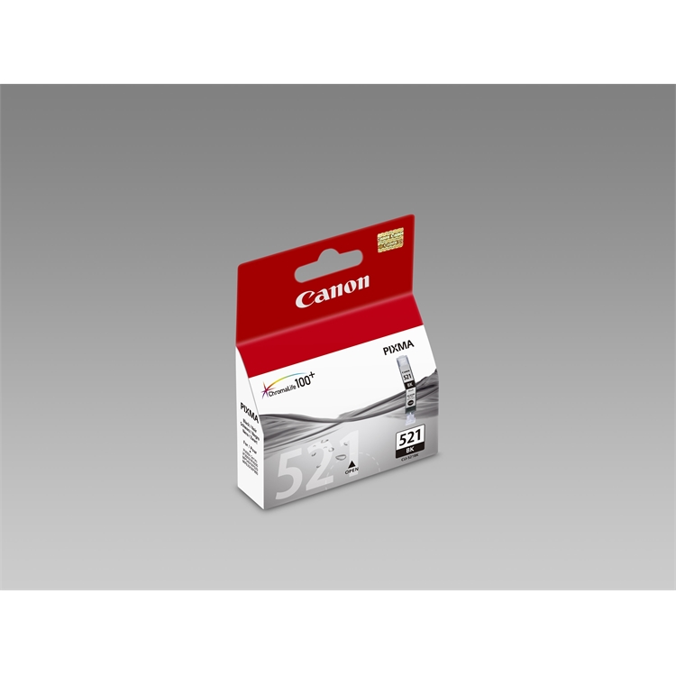 Inkjet Canon CLI-521 BK musta
