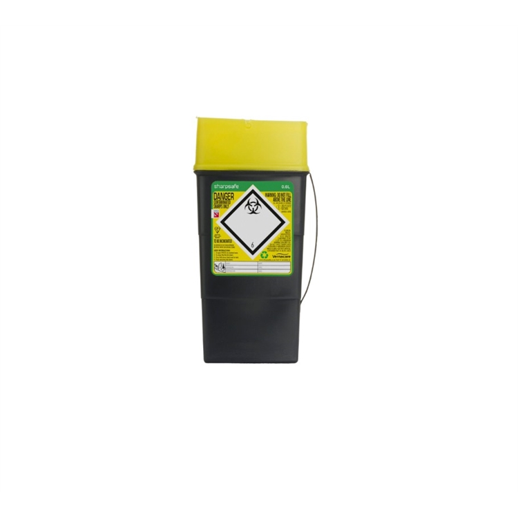 Riskijäteastia Sharpsafe hetula 0,2 l