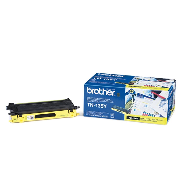 Laser Brother TN-135Y keltainen