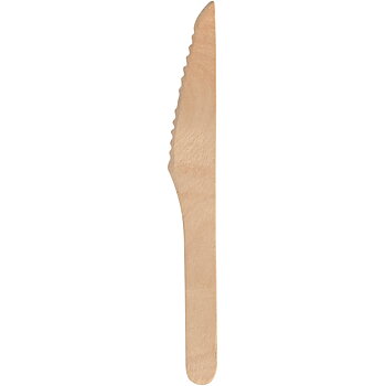 Ruokaveitsi puinen 16,5 cm FSC/100