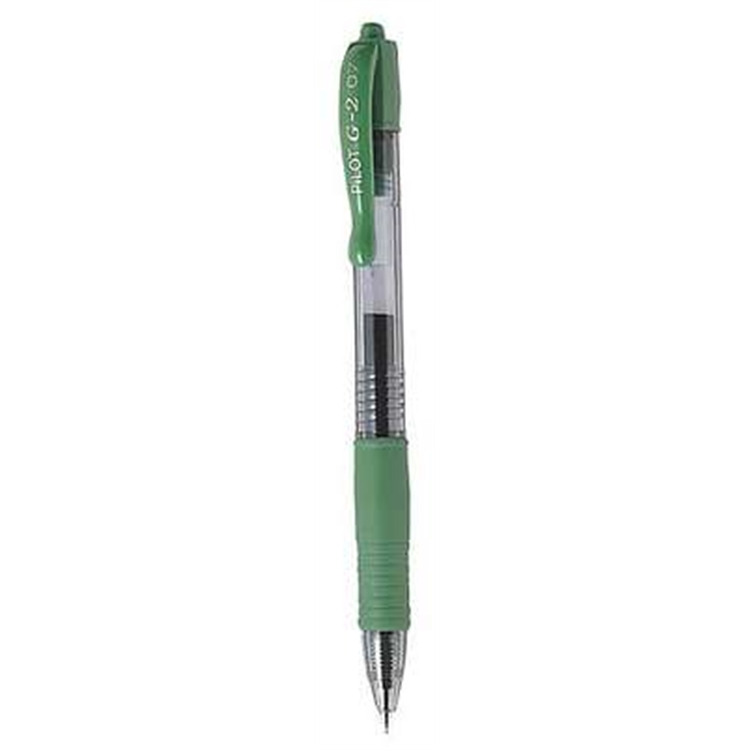 Geelikynä Pilot G-2 plus medium vihreä