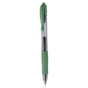Geelikynä Pilot G-2 plus medium vihreä