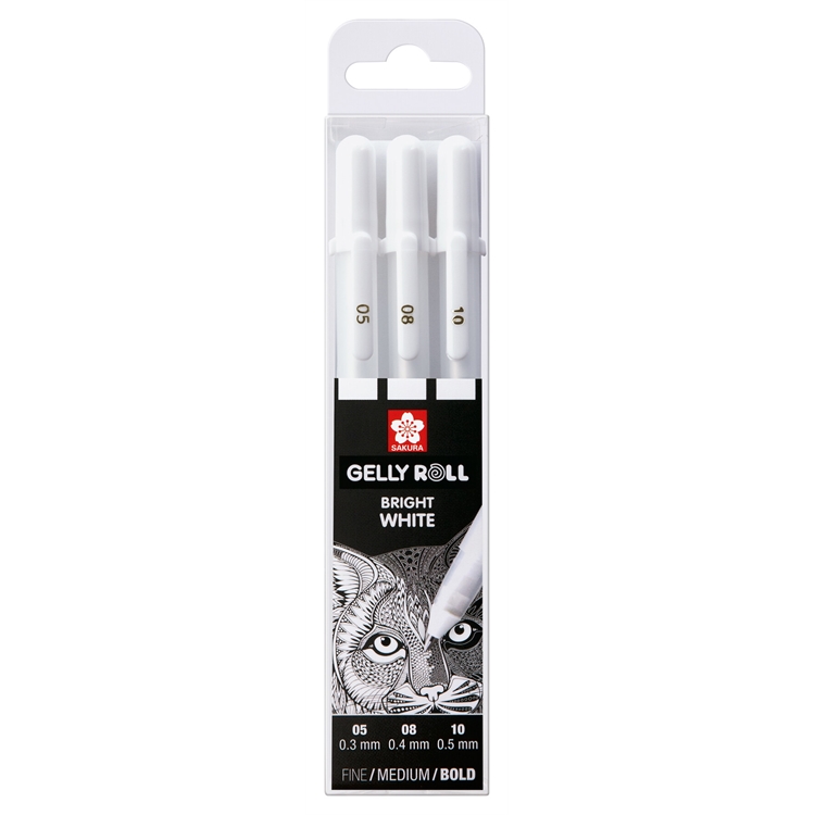 SAKURA GELLY ROLL BASIC F/M/B VALK /3 - 2
