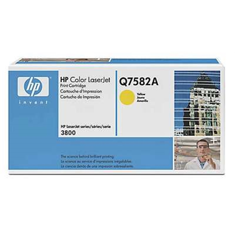 Laser HP Q7582A CLJ 3800 keltainen