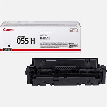 Laser Canon 055H BK LBP664/MF742 musta