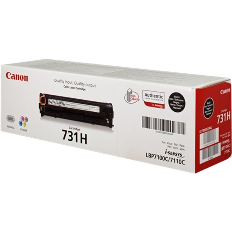 Laser Canon 731H BK LBP7100/MF8230 musta - 2
