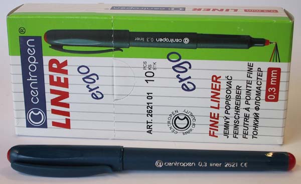 CENTROPEN LINER KUITUKÄRKIKYNÄ 0,3 PUN - 2
