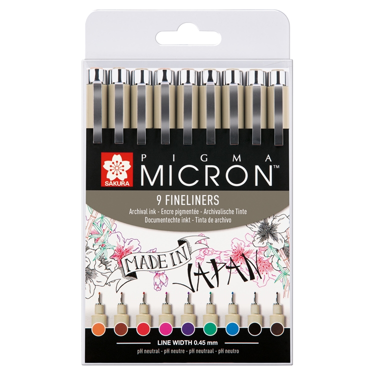 SAKURA PIGMA MICRON KUITUKYNÄSRJ VLAJ/9
