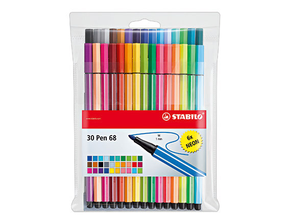 STABILO PEN 6830-1/24+6 NEON