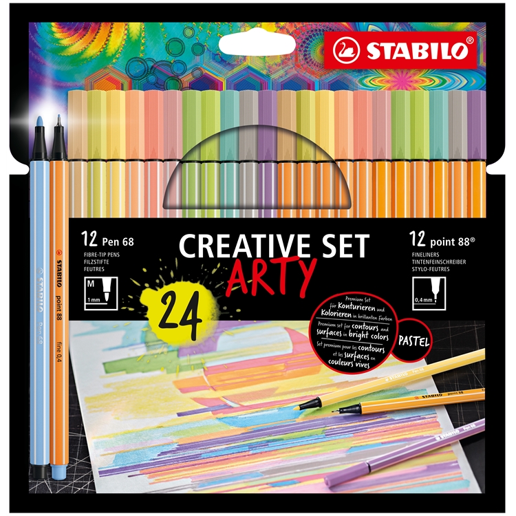 STABILO PEN/POINT 8868 CREATIVE SET /24 - 2