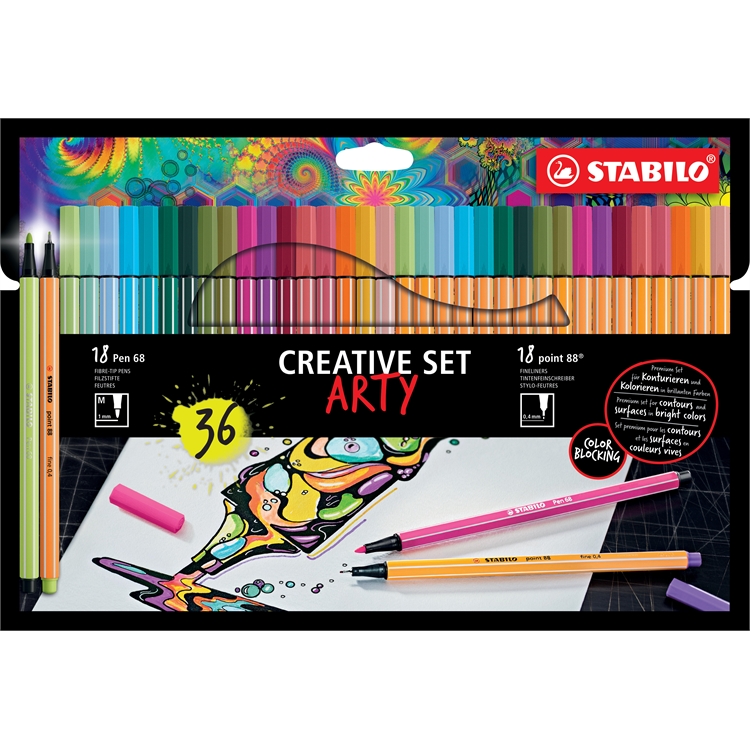 STABILO PEN/POINT 8868 CREATIVE SET /36 - 2