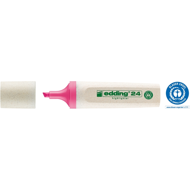 Korostuskynä Edding 24 Ecoline  pink