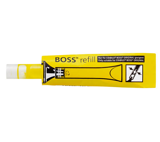 STABILO BOSS 070/24 REFILL KELTAINEN - 2