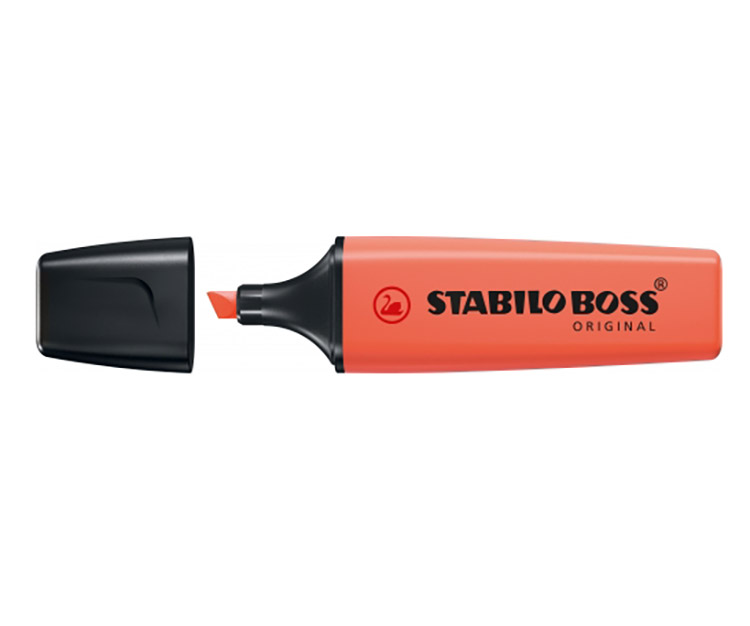 STABILO BOSS 70/140 PASTEL MELLOW CORAL