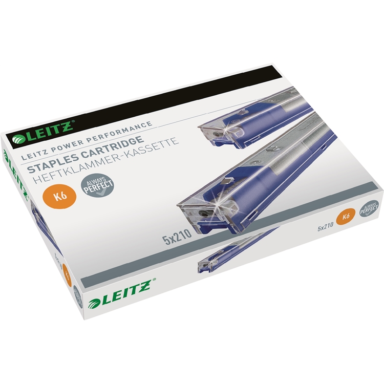 Nastakasetti Leitz K6 26/6 5x210 sininen - 2
