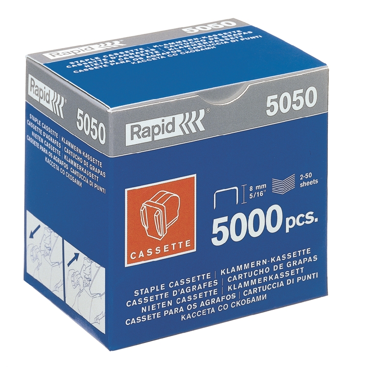 Nastakasetti Rapid R5050e 5000kpl