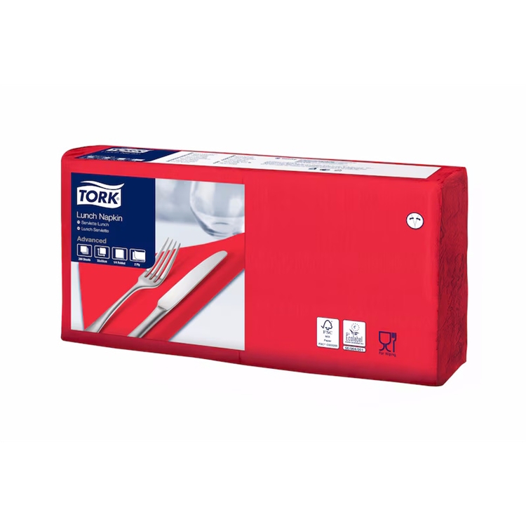 Lautasliina Tork 33x33cm 2-krs pun/200