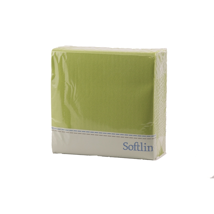 Lautasliina Softlin39 cm lime/50