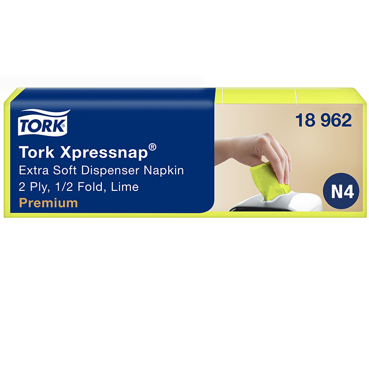 TORK 18962 XPRESSNAPLIINA LIME N4/5X200 - 2