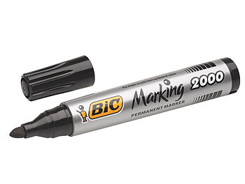 BIC PERMANENT MARKER ECO 2000 2MM MUSTA