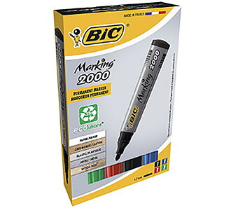 BIC PERMANENT MARKER ECO 2000 LAJ/4