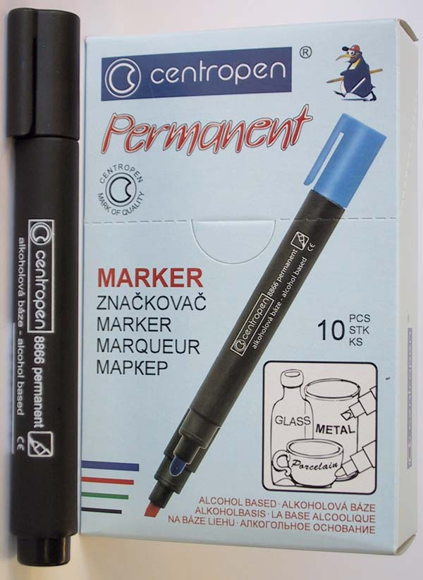 CENTROPEN 8566 PERM.MARKER PYÖR.KÄRK MUS - 2