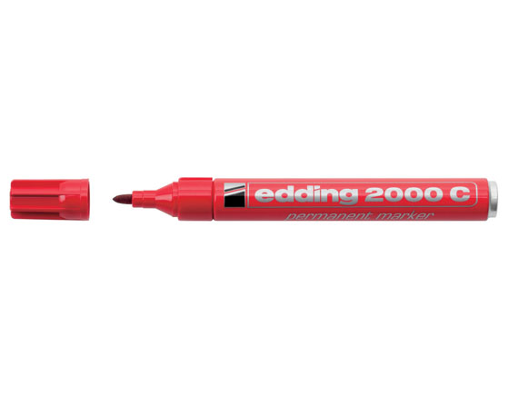 EDDING 2000C PERMANENT MARKER 2MM PUN. - 2